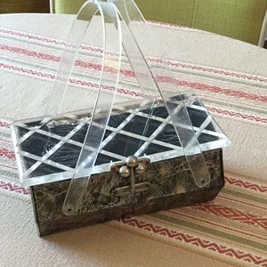 Vintage Lucite Purse
